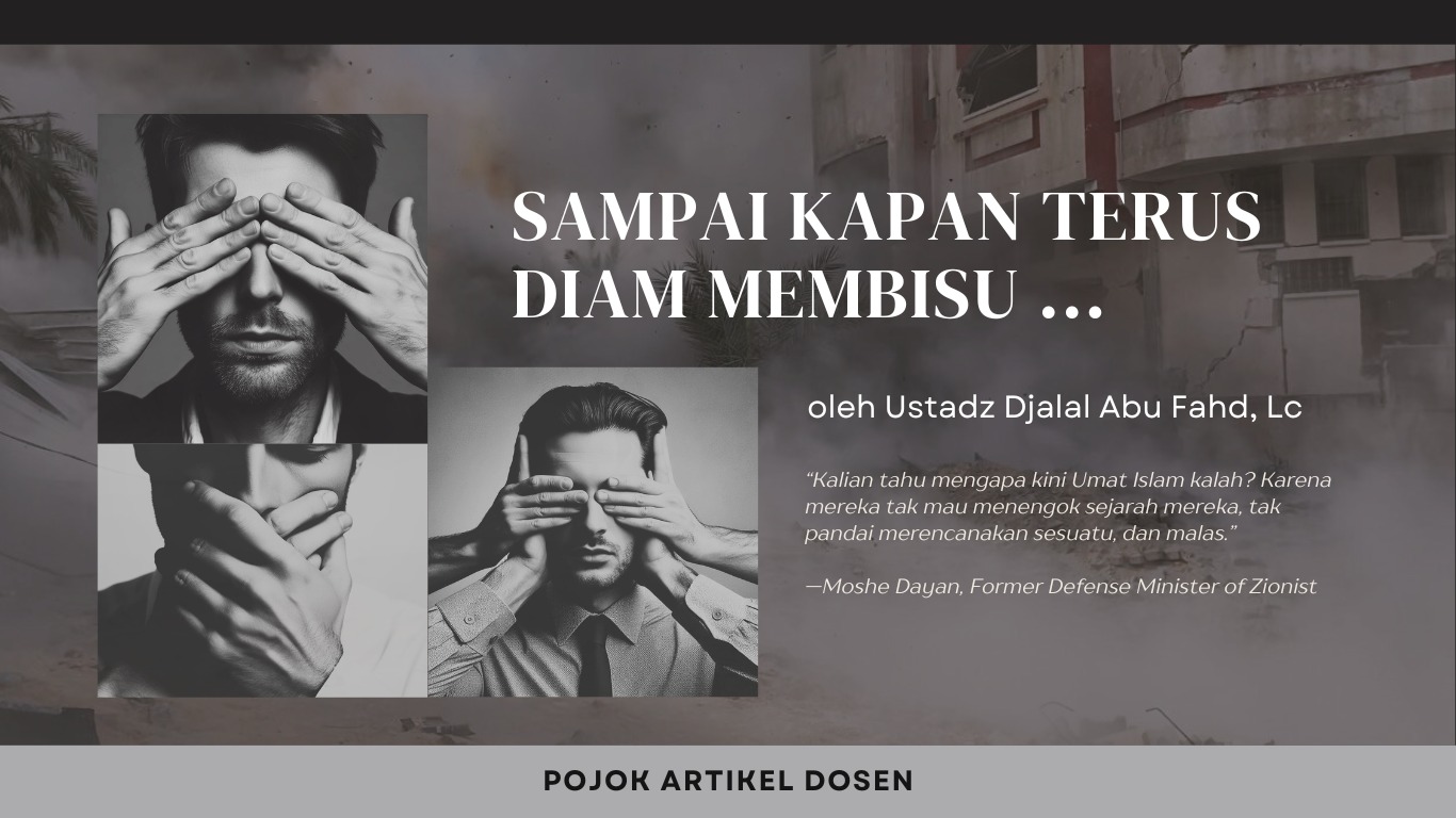 SAMPAI KAPAN TERUS DIAM MEMBISU…